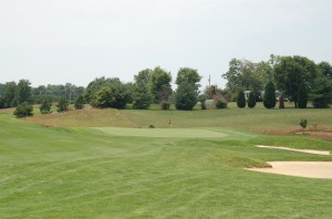 Hole 11 green