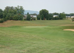 Hole 14 green