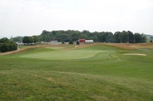 Hole 15 green