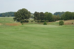 Hole 16 green