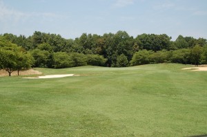 Hole 6 green